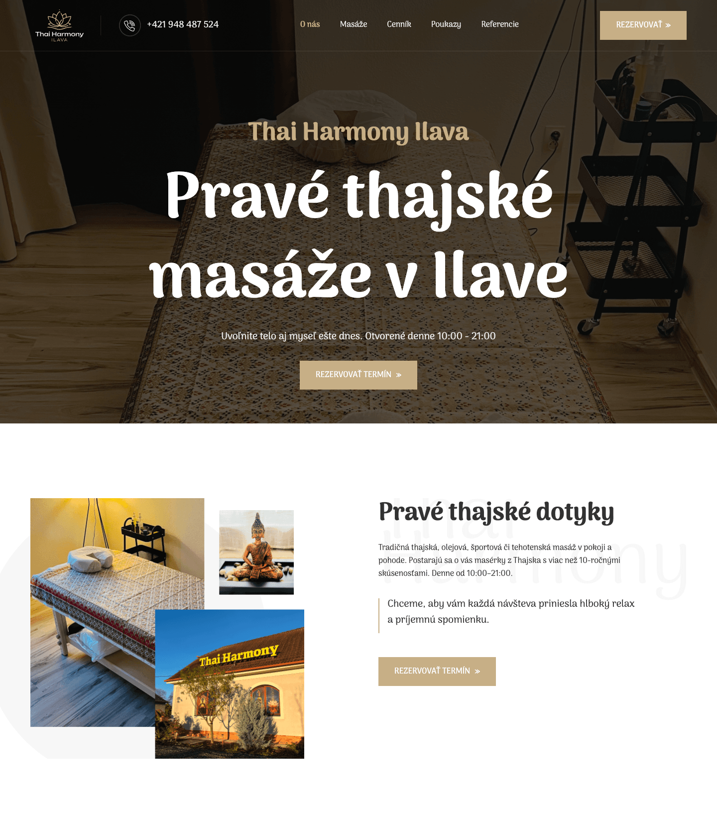 Thai Harmony Ilava desktop showcase